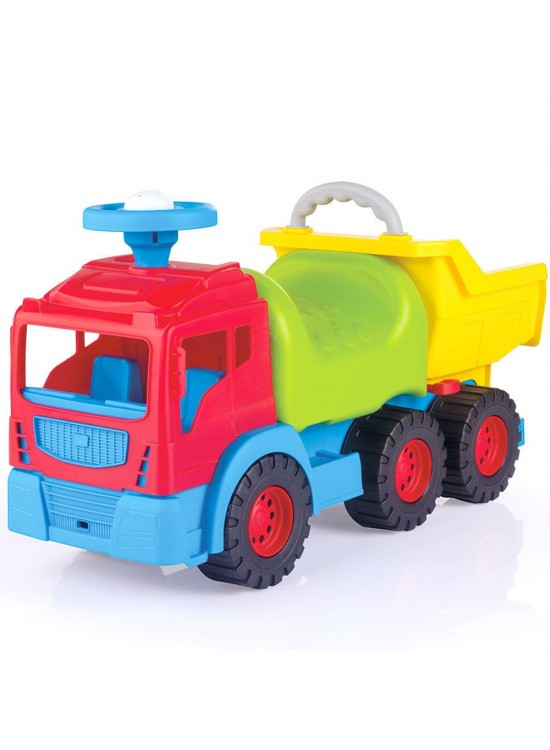 Dolu Oyuncak Rıde On Truck Bin Git Kamyon