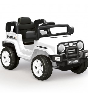 Dolu Oyuncak Sahara Beyaz 12 V Akülü Araba