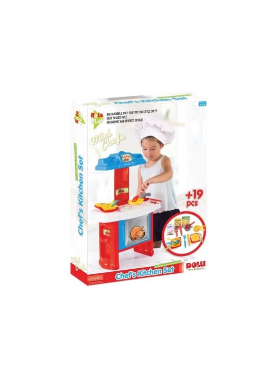 Dolu Oyuncak Şefin Mutfak Seti