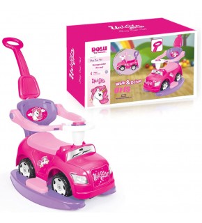 Dolu Oyuncak Unıcorn Araba 4 Ü 1 Arada