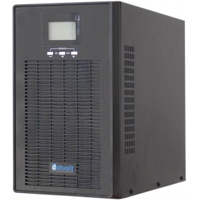 DOTVOLT VOLT MN PLUS 3 KVA 1-1 ONLINE UPS-6 X 12V 7AH PF;1