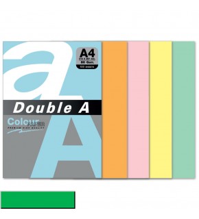 Double A Renkli Kağıt 100 LÜ A4 80 GR Papağan Yeşili