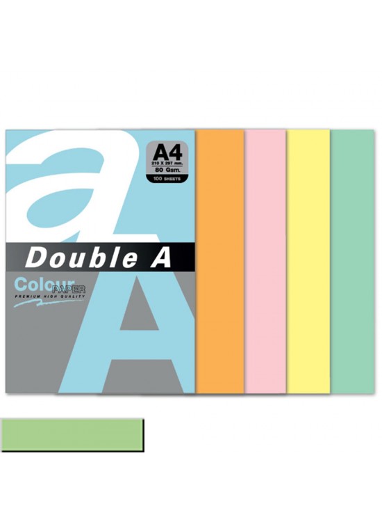 Double A Renkli Kağıt 100 LÜ A4 80 GR Pastel Eski Gül Rengi