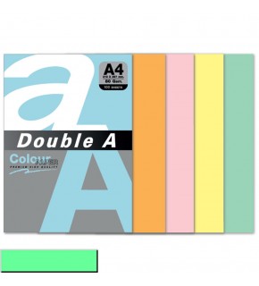 Double A Renkli Kağıt 100 LÜ A4 80 GR Pastel Lagoon