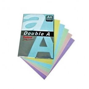 Double A Renkli Kağıt 100 LÜ A4 80 GR Pastel Karışık