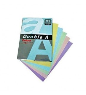 Double A Renkli Kağıt 100 LÜ A4 80 GR Pastel Karışık
