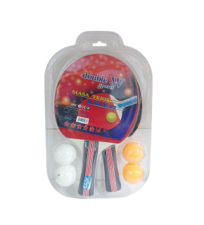 Double W Masa Tenisi Pinpon Raket Seti RKT-38