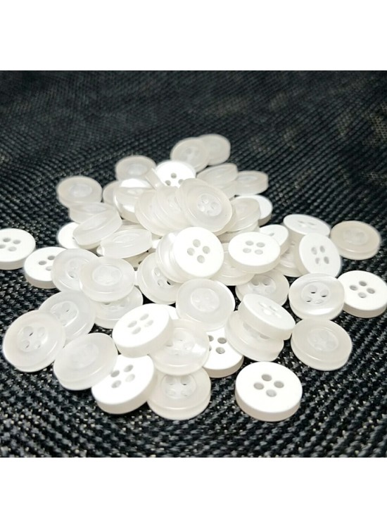 Düğme Beyaz 11Mm Askılı D3483