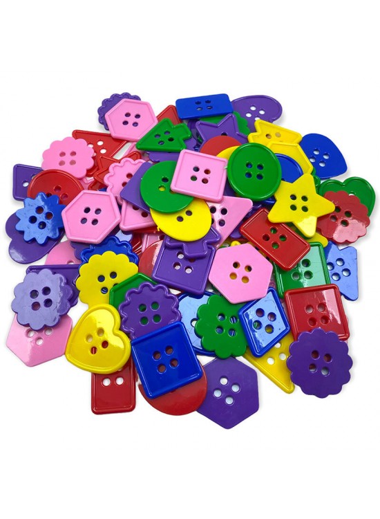 Düğme Plastik Geometrik Şekilli Düğme 500 Lü 1102 Düğme Plastik Geometrik Şekilli Düğme 500 Lü 1102