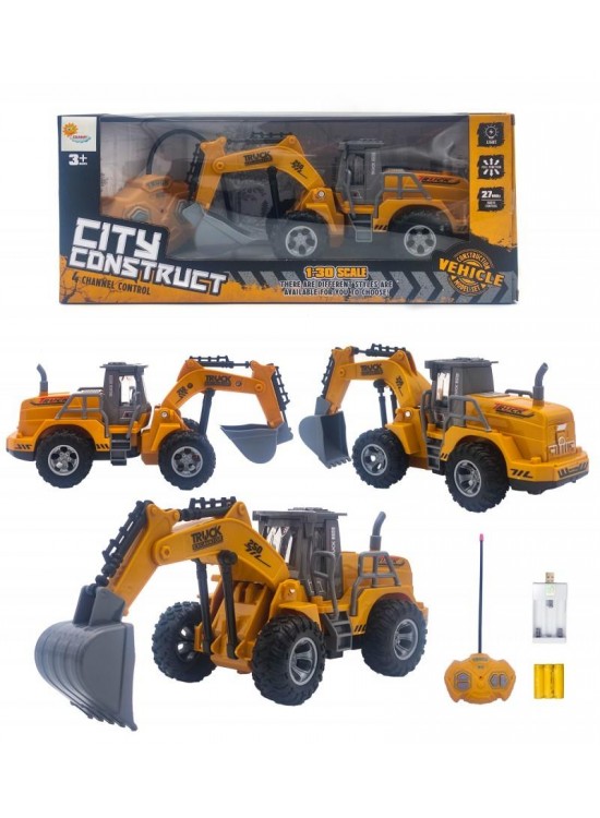 Duman Uzaktan Kumandalı 4 Fonksiyon Kazıyıcı