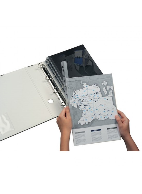 Durable Delikli Sırtlık Şeffaf 30 Syf 2902 (1 Adet) Durable Delikli Sırtlık Şeffaf 30 Syf 2902 (1 Adet)