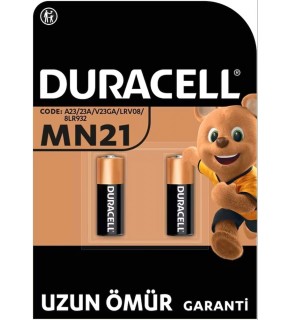 Duracell Alkalin Pil 12 Volt MN21 2 Li