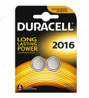 Duracell Lityum Düğme Pil 3 V 2 Lİ 2016
