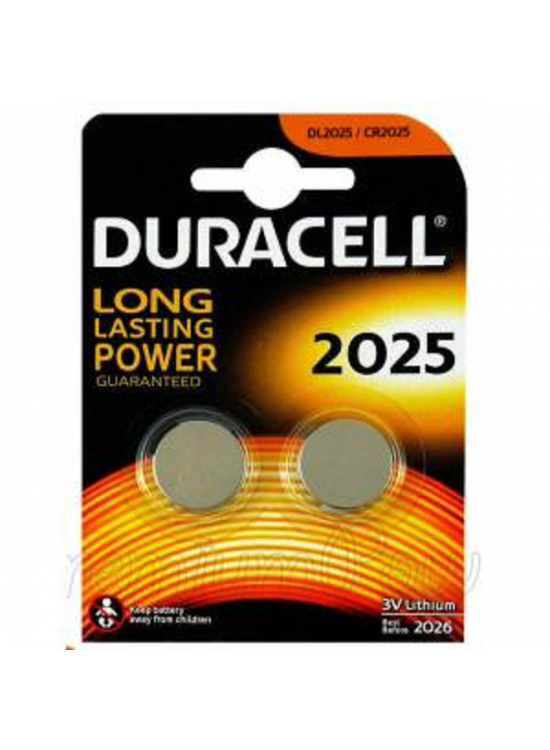 Duracell Lityum Düğme Pil 3 V 2 Lİ 2025 Duracell Lityum Düğme Pil 3 V 2 Lİ 2025