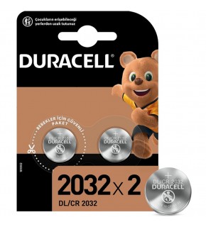 Duracell Lityum Düğme Pil 3 V 2 Lİ 2032