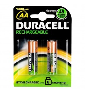 Duracell Şarjlı Kalem Pil (AA) 1300 MAH 2 Lİ