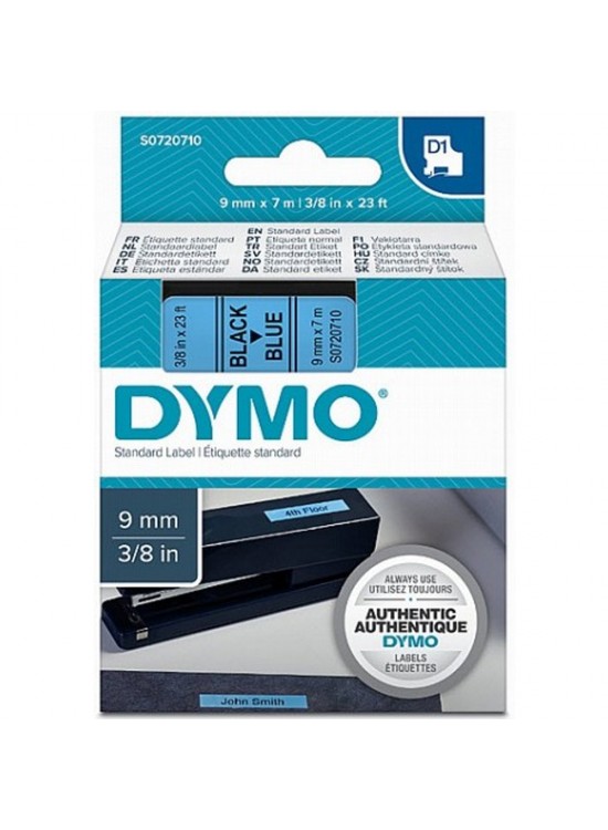 Dymo D1 Şerit 9 Mmx7mt Mavi/ Siyah 40916 Dymo D1 Şerit 9 Mmx7mt Mavi/ Siyah 40916