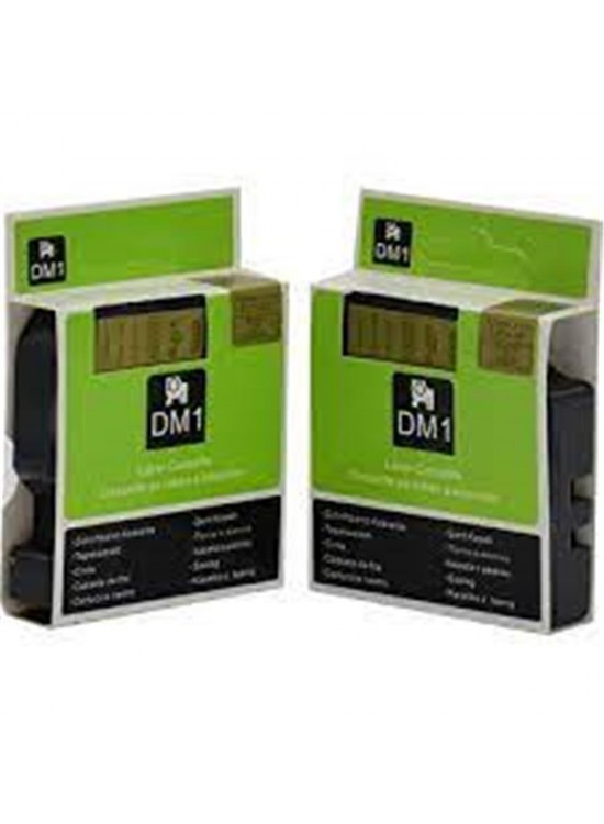 Dymo D1 Yedek Şerit 12mmX 7 Metre Siyah-Beyaz 45021 S0720610