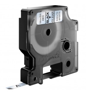 Dymo D1 Yedek Şerit 6 Mmx7 Mt Şeffaf/siyah 43610