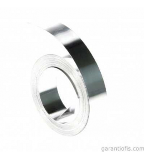 Dymo M11 İçin Alüminyum Yapışkansız 12MMx4,80 MT 310-00 (1 Adet)