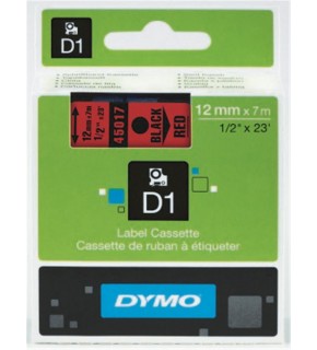 DYMO S0720560 D1 Yedek Şerit, 12 mm x 7 mt, Mavi- Siyah (45016)