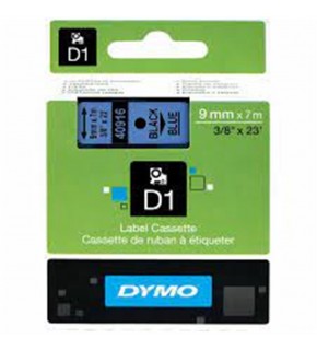 DYMO S0720710 D1 Yedek Şerit 9 mmx7mt Mavi-Siyah 40916