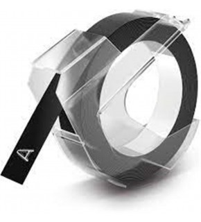 DYMO S0898130 Kabartma Şerit, 9 mmx3 mt, Siyah 520109