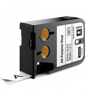 Dymo XTL Çok Amaçlı Vinil 19 MM x 7 M Beyaz/Siyah 1868752