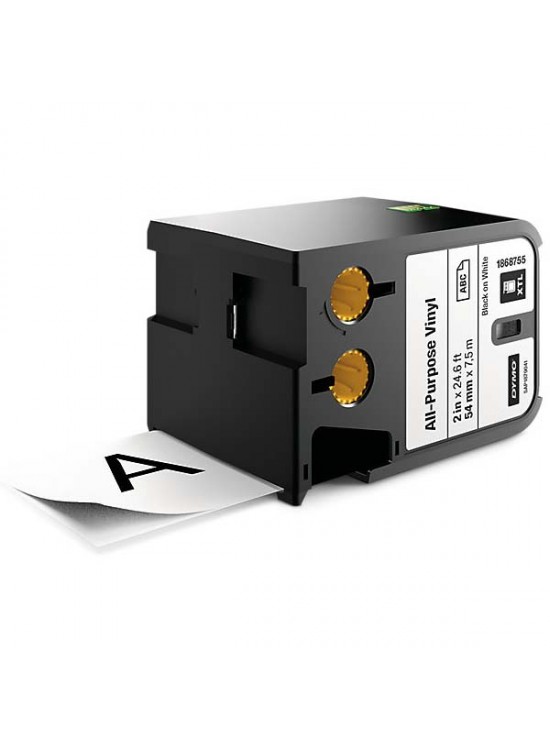 Dymo XTL Çok Amaçlı Vinil 54 MM x 7 M Beyaz/Siyah 1868755