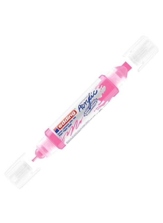 Edding Akrilik 3D Double Liner Fosforlu Pembe 069 5400