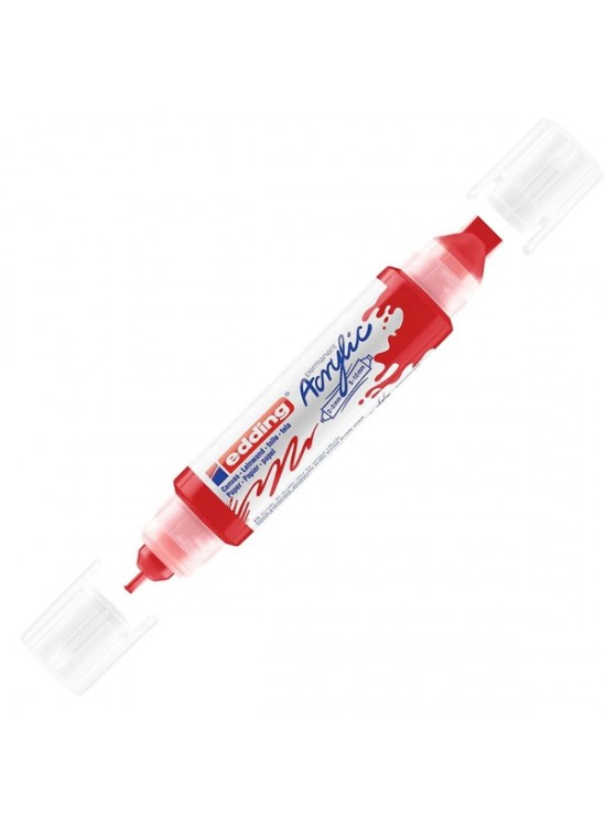 Edding Akrilik 3D Double Liner Trafik Kırmızı 902 5400 (1 Adet)