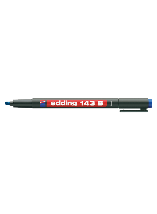 Edding Asetat Kalemi Permanent B Seri 1-3 mm Mavi 143 B (1 Adet)