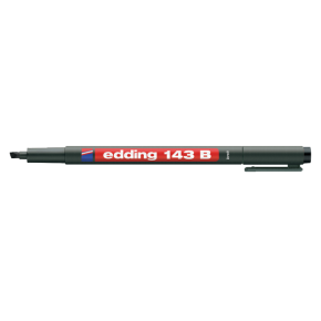 Edding Asetat Kalemi Permanent B Seri 1-3 MM Siyah 143 B (1 Adet)
