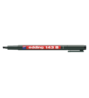 Edding Asetat Kalemi Permanent B Seri 1-3 MM Siyah 143 B (1 Adet)