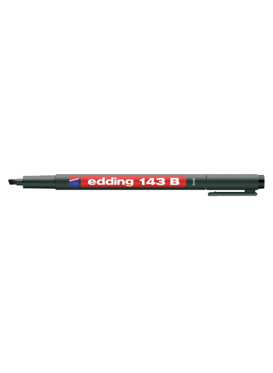 Edding Asetat Kalemi Permanent B Seri 1-3 MM Siyah 143 B (1 Adet)
