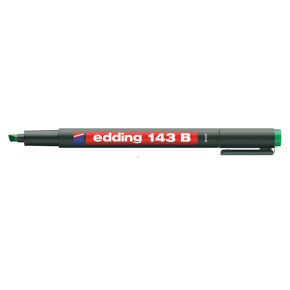 Edding Asetat Kalemi Permanent B Seri 1-3 mm Yeşil 143 B (1 Adet)