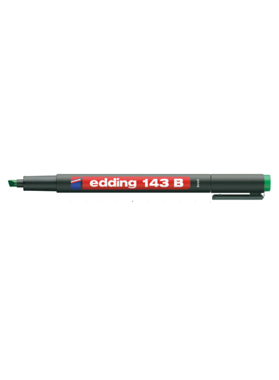 Edding Asetat Kalemi Permanent B Seri 1-3 mm Yeşil 143 B (1 Adet)