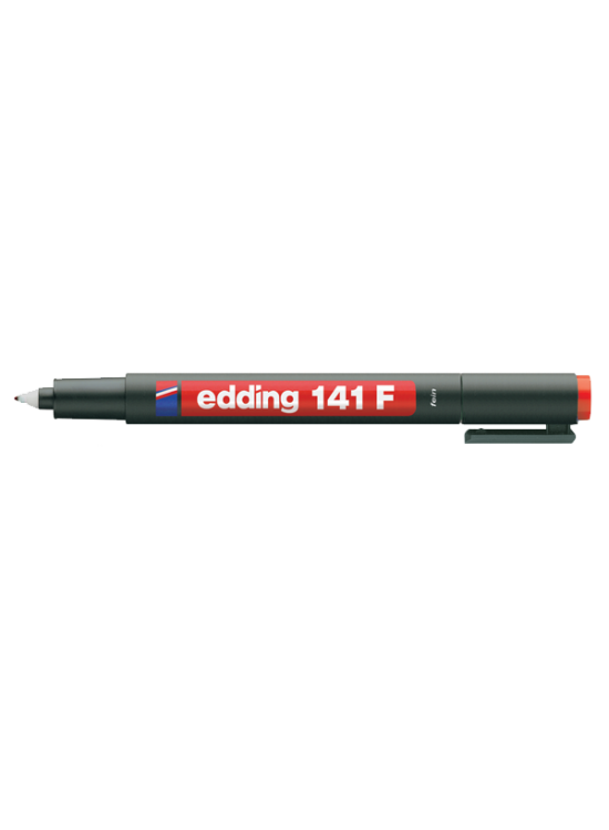Edding Asetat Kalemi Permanent F Seri 0.6 mm Kırmızı 141F (1 Adet)