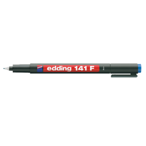 Edding Asetat Kalemi Permanent F Seri 0.6 MM Mavi 141F (1 Adet)
