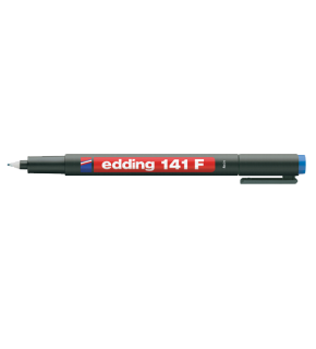 Edding Asetat Kalemi Permanent F Seri 0.6 MM Mavi 141F (1 Adet)