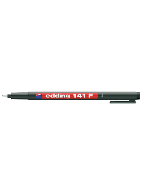 Edding Asetat Kalemi Permanent F Seri 0.6 MM Siyah 141F (1 Adet)