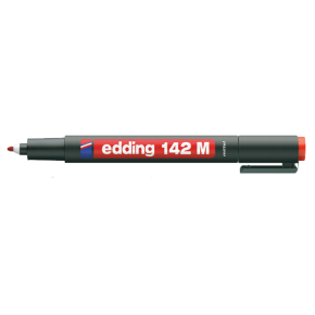 Edding Asetat Kalemi Permanent M Seri 1 MM Kırmızı 142 M (1 Adet)