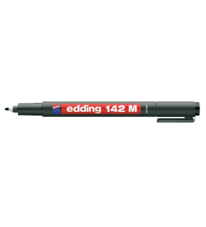 Edding Asetat Kalemi Permanent M Seri 1 mm Siyah 142 M (1 Adet)