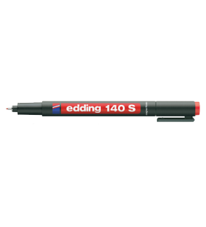 Edding Asetat Kalemi Permanent S Seri 0.3 mm Kırmızı 140 S (1 Adet)