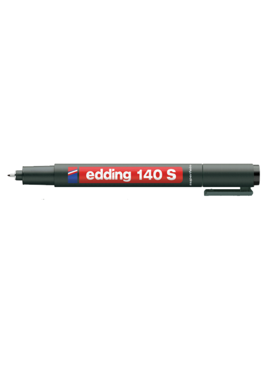 Edding Asetat Kalemi Permanent S Seri 0.3 mm Siyah 140 S (1 Adet)