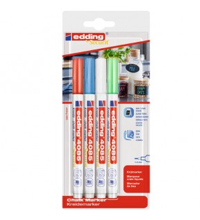 Edding Cam Kalemi 1-2 MM 4 LÜ Blister 4085