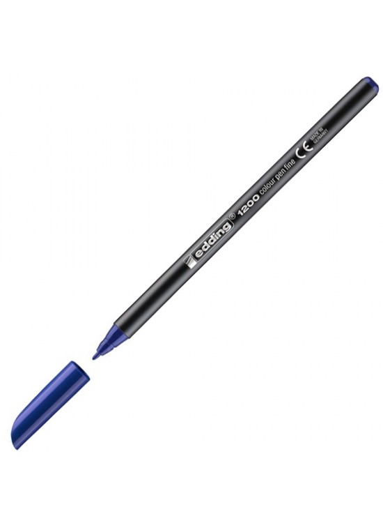 Edding Grafik Kalemi Mavi 1200 (1 Adet)