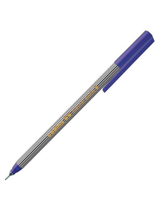 Edding İnce Uçlu Keçeli Kalem 0.4 MM Çelik Mavisi 55 (1 Adet)