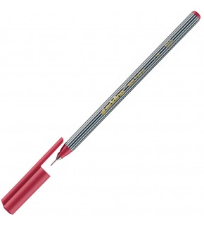 Edding İnce Uçlu Keçeli Kalem 0.4 MM Karmina Kırmızısı 55 (1 Adet)