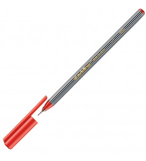 Edding İnce Uçlu Keçeli Kalem 0.4 MM Kırmızı 55 (1 Adet)